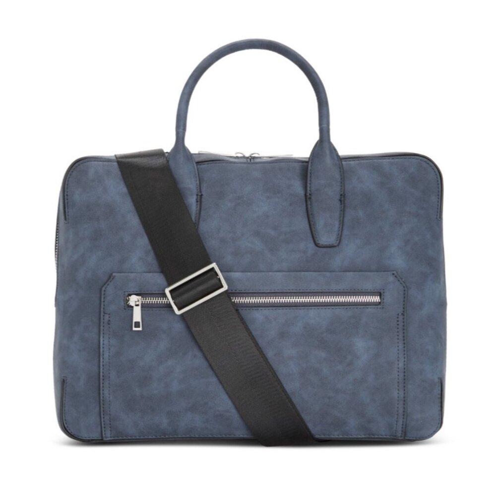 Alfani Men's Messenger Bag One Size Office Commute Work Travel Sleek Urban